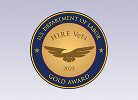 DVS recognized as a 2023 Hire Vets Medallion recipient