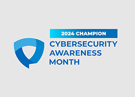 2024 Cybersecurity Champion badge